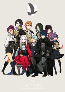 Neues Doujinshi Fire Emblem: Three Houses " Ourhouses " B5 24P - Bild 1 von 5