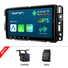 CAM+OBD+Q80SE 8-Core Android Car Radio Stereo GPS Head Unit BT For GMC Chevrolet