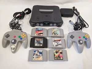 Nintendo 64 Spielekonsole und Jumper Pak mit Controllern inkl. 6 SpieleGETESTET - Bild 1 von 24