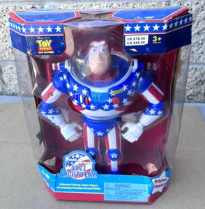 Thinkway Toy Story Buzz Lightyear Stars & Stripes Modellino Parlante Nuovo - Foto 1 di 10