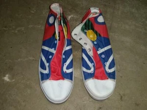NVR5 Mens Hi Top Sneakers Shoes LIFE WATR NOSWOT Size 9 - Picture 1 of 8