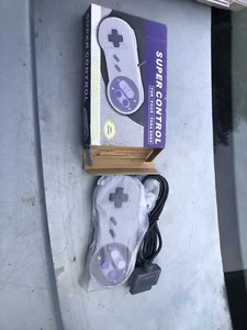 2 New Super Nintendo SNES System Replacement Controllers - Picture 1 of 1