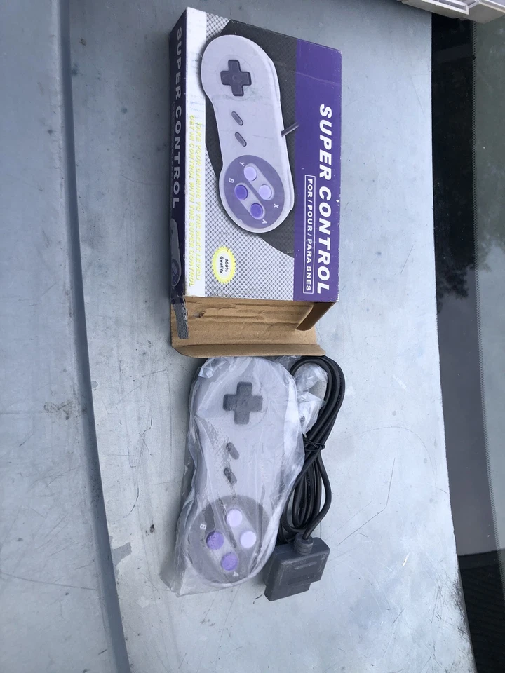 2 New Super Nintendo SNES System  Replacement Controllers - Image 1 of 1