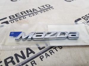 ORIGINAL MAZDA 6 MK3 2018-2021 HINTERE STIEFEL NAMENSCHILD ABZEICHEN LOGO EMBLEM - Bild 1 von 4