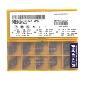 MITSUBISHI DNMG150404-MA VP15TF Carbide Inserts CNC⊕IK - Picture 1 of 4