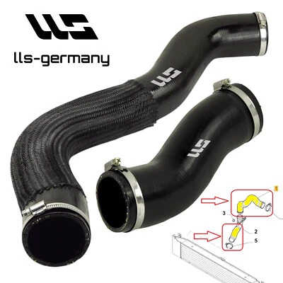 2x Turboschlauch Ladeluftschlauch für Fiat Ducato 2.3 D MultiJet 1380623080 - Bild 1 von 4