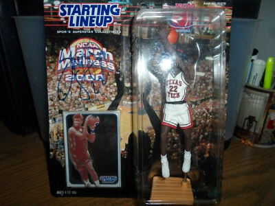 SHERYL SWOOPES AUTHENTIC SIGNED/AUTOGRAPHED STARTING LINEUP TEXAS TECH WNBA - Image 1 of 3