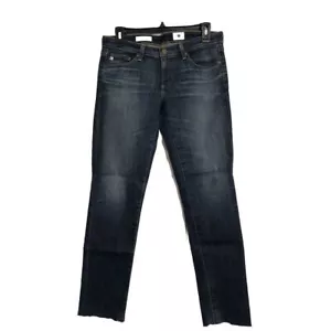 AG Adriano Goldschmied The Stilt Cigarette Leg Jeans Gr. 27R ausgefranster Saum - Bild 1 von 12