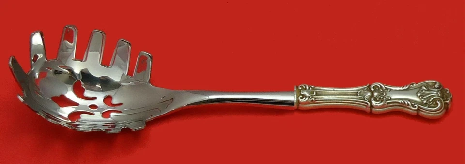 Servidor de massas de prata esterlina Federal Cotillion por Frank Smith feito sob medida HHWS - Imagem 1 de 1