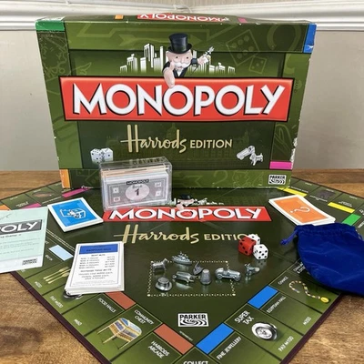 Monopoly Harrods Edition Rare Board Game Complete Knightsbridge London England  - Image 1 of 4