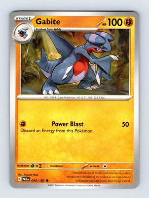 (2x PlaySet) - Gabite 095/182 SV04: Paradox Rift 095/182 NM/LP - Image 1 of 2