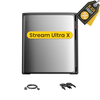 ECOFLOW STREAM Ultra X 3,84 kWh Balkonkraftwerk Speicher 4MPPT 2300W Plug & Play