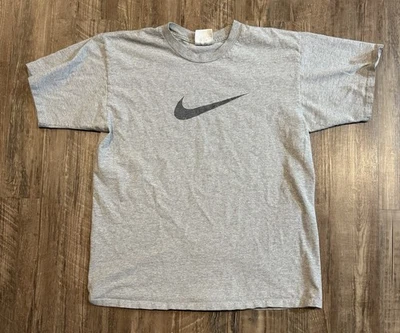Nike Vintage Big Center Check Talla Mediana Años 90 Etiqueta Blanca Foto 1 de 3
