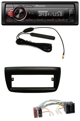 Pioneer MP3 DAB 1DIN AUX USB Autoradio für Fiat Doblo 12-15 Opel Combo 10-15 - Bild 1 von 4
