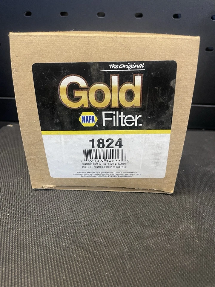 NUEVO FILTRO ACEITE NAPA GOLD 1824 Foto 1 de 3