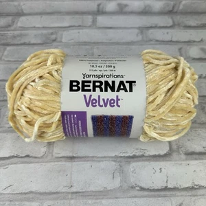 Bernat Velvet Yarn 10.5 oz Soft Sunshine Weight 5 Bulky 315 Yards Polyester New - Picture 1 of 2