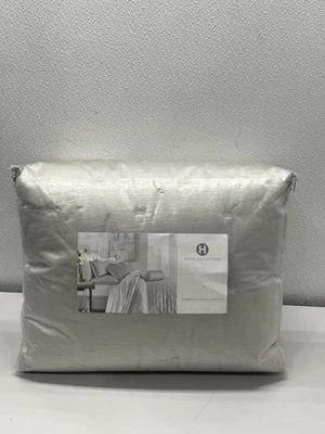 Hotel Collection Glint 3-PC Coverlet Set Full/Queen Silver - Image 1 of 4