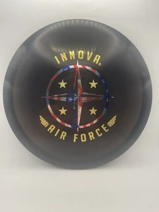 Innova Disc Golf Black Air Force 2016 ROC3 2 Color Stamp 180g Midrange Ace Ready - Picture 1 of 6