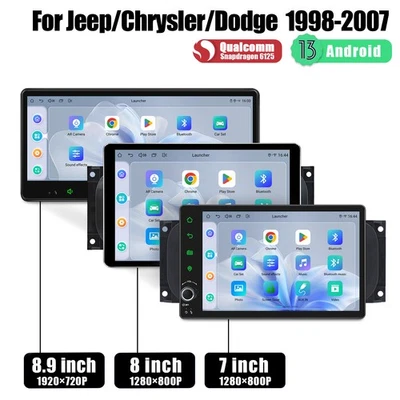 JOYING HD Touchscreen Android 13 Bluetooth Car Radio for CHRYSLER 300M 1999-2004 - Image 1 of 4