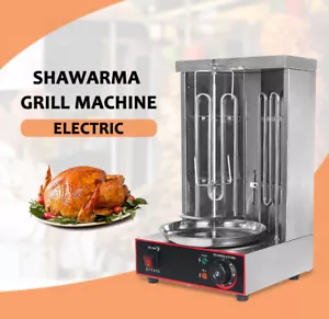 Electric Griddle Shawarma BBQ Grill Gyros Rotisserie Meat Roaster 50-300℃ AUPlug - Bild 1 von 9