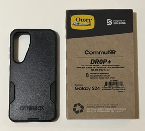 Funda OtterBox Commuter Drop+ Series para Samsung Galaxy S24 Negra NUEVA - Imagen 1 de 2