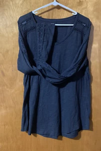 Women’s Xl Boutique Cool Melon Long Tunic Top Very Nice - Picture 1 of 3