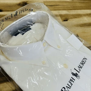 New NWT Polo Ralph Lauren Classic Fit White Oxford Button Down Dress Shirt - Picture 1 of 6