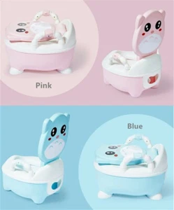 Silla de entrenamiento portátil para inodoro para niños asiento de inodoro para bebé - Imagen 1 de 13