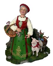 Danbury Mint Mrs Claus Irish sheep Ireland Holiday Christmas In Box