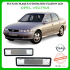 2x FEUX PLAQUE D'IMMATRICULATION LED OPEL VECTRA BLANC PUR