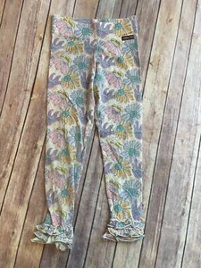 Matilda Jane size 10 Good Hart Abbott leggings pastel Daisy Flowers B15 - Picture 1 of 3