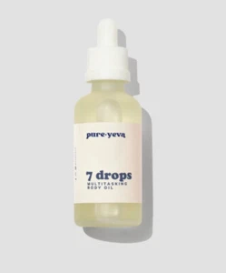 pure yeva 7 drops Multitasking Body Oil 1.7 oz. - Picture 1 of 1