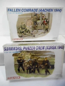 Dragon #6119 / #6129 1939 / 1945 1:35 PLASTIC MODEL KIT SOLDIERS - Picture 1 of 4