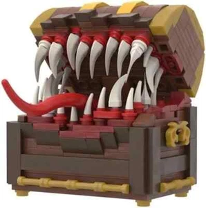 Mimic Teasure Chest Monster (Donjons & Dragons) ¤ construction 330 Pcs ¤ NEUF - Picture 1 of 5