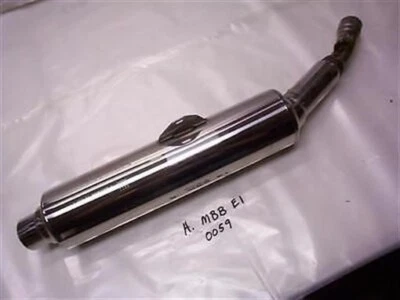 98 0 HONDA SUPER HAWK VTR1000F SILENCIADOR ESCAPE CONJUNTO MBB Foto 1 de 3