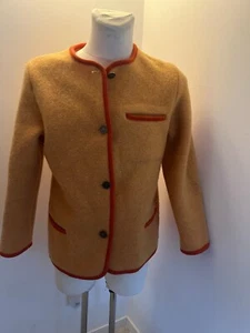 Damen-Jacke Trachtenjacke Sonnwend, Wolle ,orange, Gr.38, neuwertig, top - Bild 1 von 4