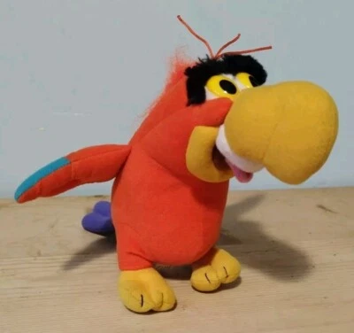 Vintage Aladdin Lago Parrot Plush - Disney - Mattel Arcotoys - Image 1 of 4