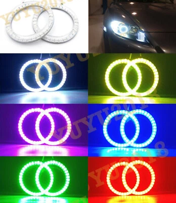 Luces LED RGB para Mazda RX-8 RX8 04-08 Faro ojo de ángel halo anillos DRL lámpara Foto 1 de 4