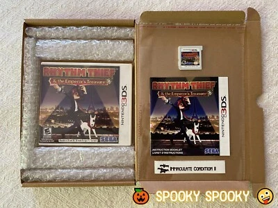 Rhythm Thief Nintendo 3DS - NTSC-U/C USA Immaculate CIB - High Quality Packing - Image 1 of 4