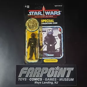 Vintage STAR WARS Kenner POTF Imperial Gunner ultimo 17 MOC - Foto 1 di 19