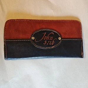 Guardian Angelz John 3:16 Eyeglass Sunglass Case Soft Faux Leather FAITH - Picture 1 of 7