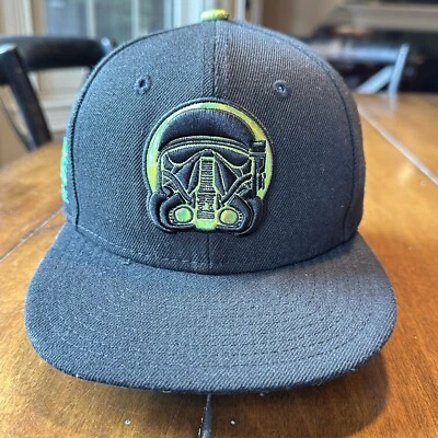 星球大战 Rogue One New Era 9Fifty 青年帽子平沿帽黑色 — 第 1/4 张图片