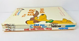 Dr. Seuss Al Perkins Hardcover Ear Book Nose Book & Foot Book Ephemera Lot of 3 - Picture 1 of 7
