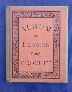 Album de dessins pour crochet, N. Alexandre et Cie Editeurs. 32 pages - Imagen 1 de 11