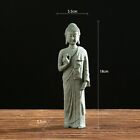 Hohe Qualitt Material Buddha Ornamente Statue Stehend Drift Holzeffekt