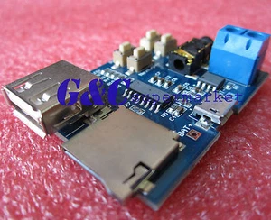 5PCS TF/U disk MP3 decoder board MP3 module MP3 amplifier MP3 Player new M85A2TM - Picture 1 of 4