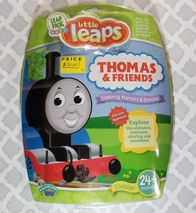 Leap Frog toddler Little Leaps Thomas & Friends 4 Languages Alphabet Manners ++ - Picture 1 of 2