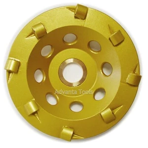 Ruota a coppa 4" PCD - quarto tondo 8 segmenti con pergolato 7/8"-5/8" - Foto 1 di 4