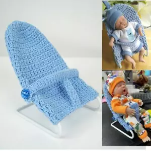 Marco de asiento de muñeca bebé renacido de 4-7 pulgadas para mini renacido para muñecas prematuras accesorios - Imagen 1 de 26