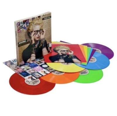 Madonna Finally Enough Love: 50 Number Ones Ltd Ed 6 Colour Vinyl LP Box Set - Image 1 of 2
